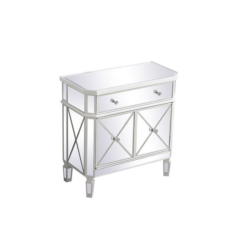 Elegant Decor Contempo 32" Cabinets, Antique White