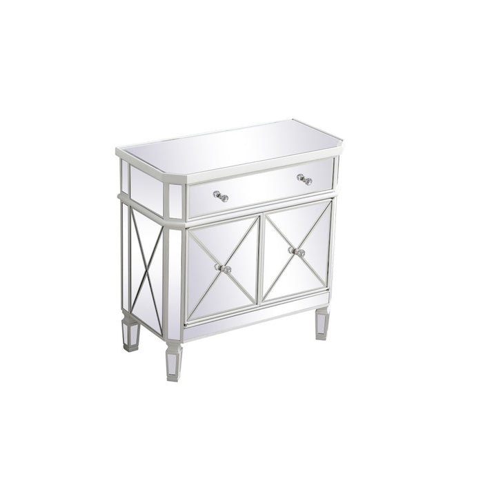 Elegant Decor Contempo 32" Cabinets, Antique White