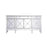 Elegant Decor Contempo 72" Sideboard/Credenza, Antique White