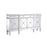 Elegant Decor Contempo 72" Sideboard/Credenza, Antique White