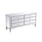 Elegant Decor Contempo 72" Chests, Antique Silver