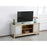 Elegant Decor Reflexion 60" TVCabinet/Stand, Gold