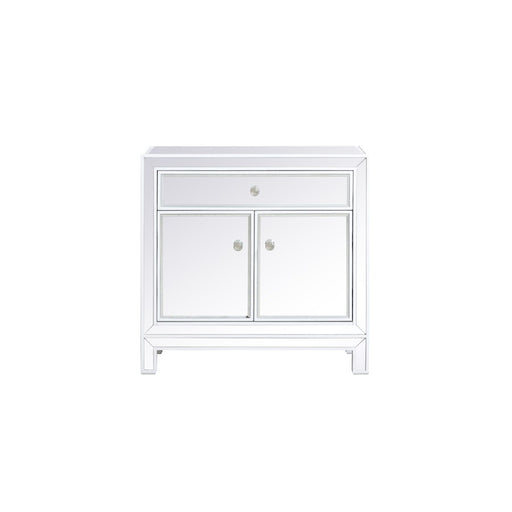 Elegant Decor Reflexion 29" Cabinets, White
