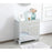 Elegant Decor Reflexion 29" Cabinets, White
