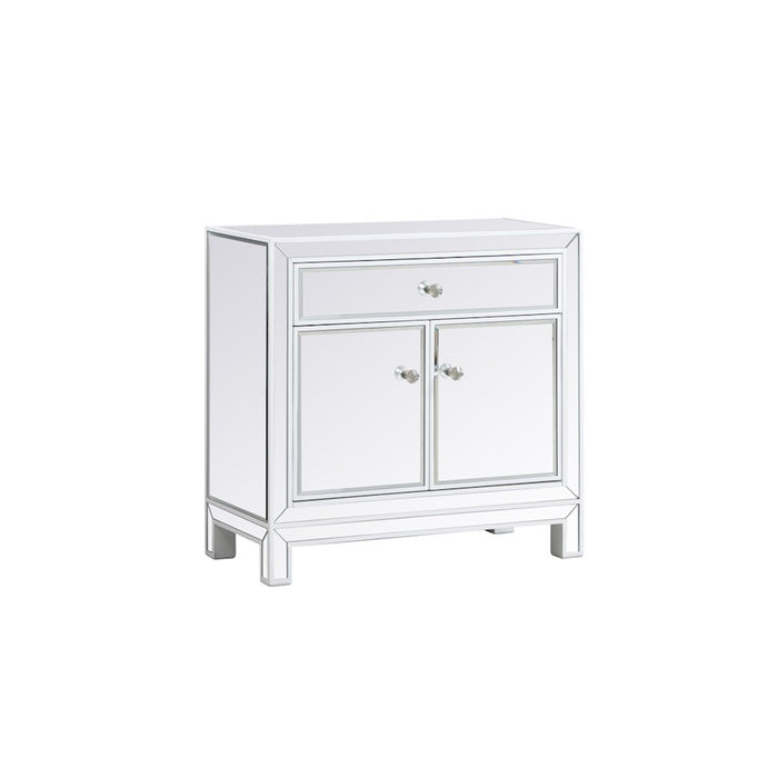 Elegant Decor Reflexion 29" Cabinets, White