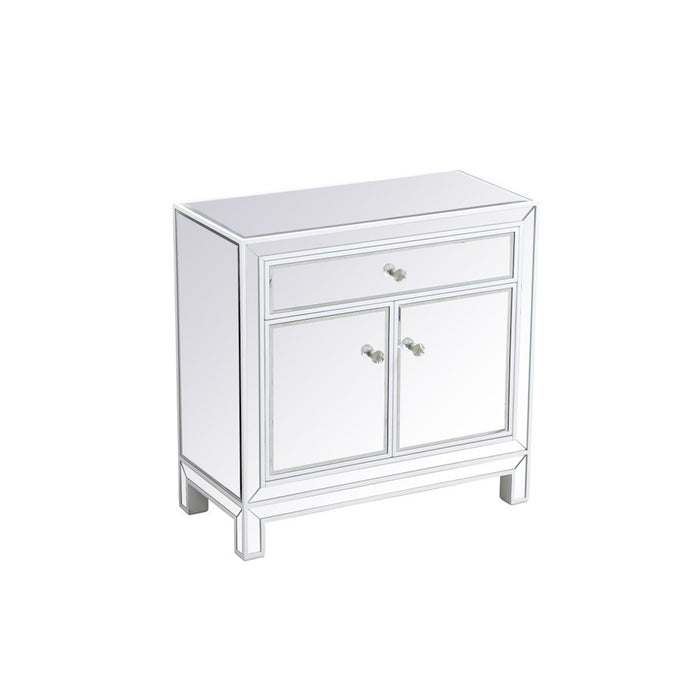 Elegant Decor Reflexion 29" Cabinets, White