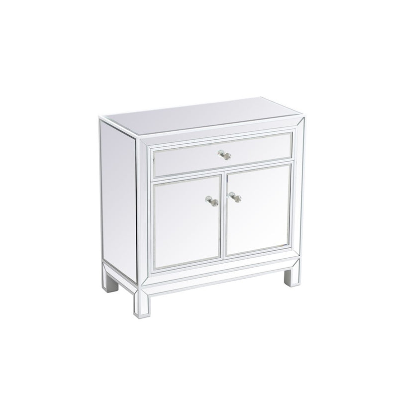 Elegant Decor Reflexion 29" Cabinets, White