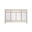 Elegant Decor Reflexion 56" Credenza, Gold