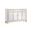 Elegant Decor Reflexion 56" Credenza, Gold