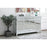 Elegant Decor Reflexion 56" Credenza, White