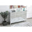 Elegant Decor Reflexion 56" Credenza, White
