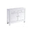 Elegant Decor Reflexion 38" End Tables, White