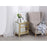 Elegant Decor Reflexion 21" End Tables, Antique Gold