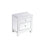Elegant Decor Reflexion 21" End Tables, White