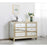 Elegant Decor Reflexion 48" Cabinets, Antique Gold