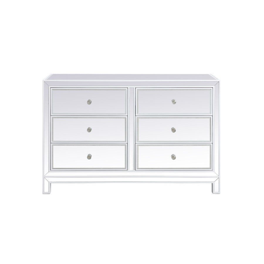 Elegant Decor Reflexion 48" Cabinets, White