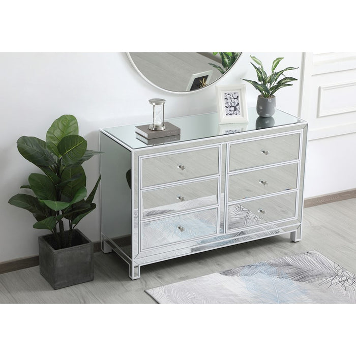 Elegant Decor Reflexion 48" Cabinets, White