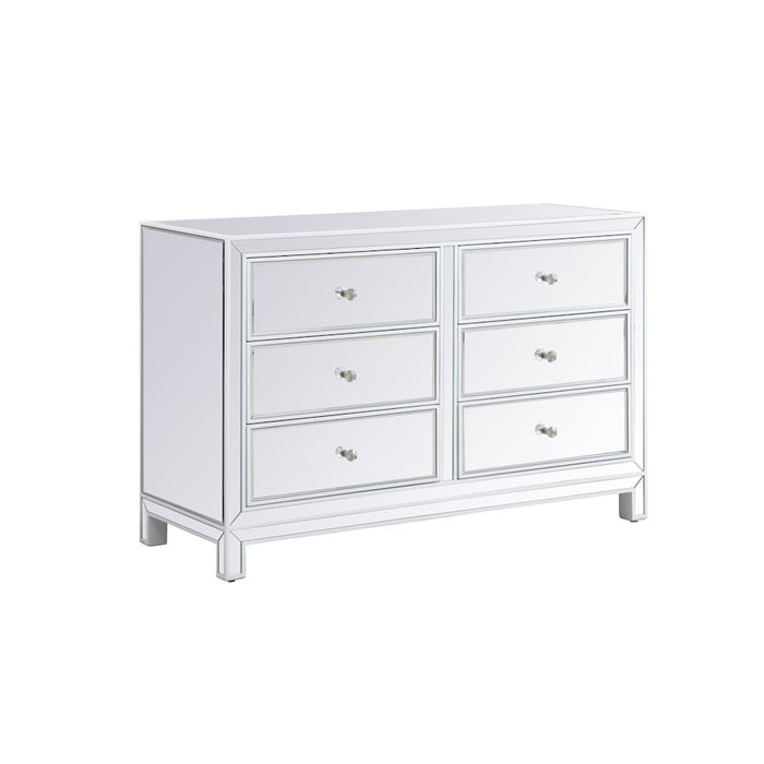 Elegant Decor Reflexion 48" Cabinets, White