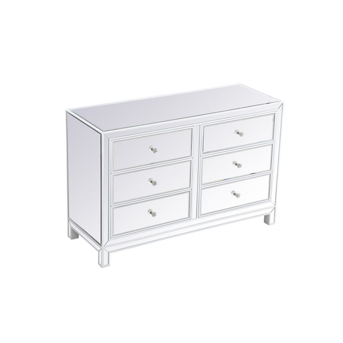 Elegant Decor Reflexion 48" Cabinets, White
