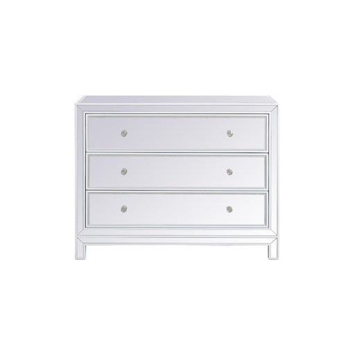 Elegant Decor Reflexion 40" Cabinets, White