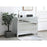 Elegant Decor Reflexion 40" Cabinets, White