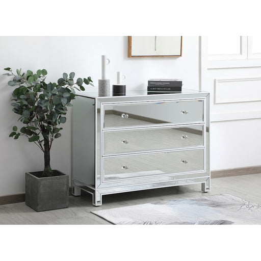 Elegant Decor Reflexion 40" Cabinets, White