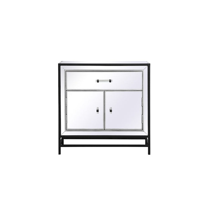 Elegant Decor James 28.5" Cabinets, Black