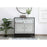 Elegant Decor James 28.5" Cabinets, Black