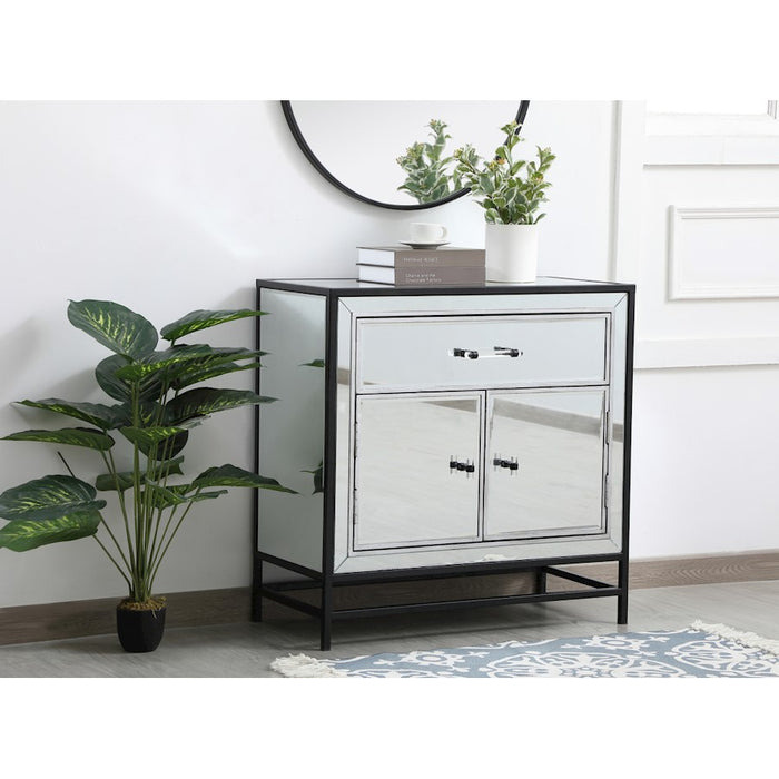 Elegant Decor James 28.5" Cabinets, Black