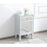 Elegant Decor Reflexion 18" End Tables, White