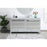 Elegant Decor Reflexion 60" Cabinets, White