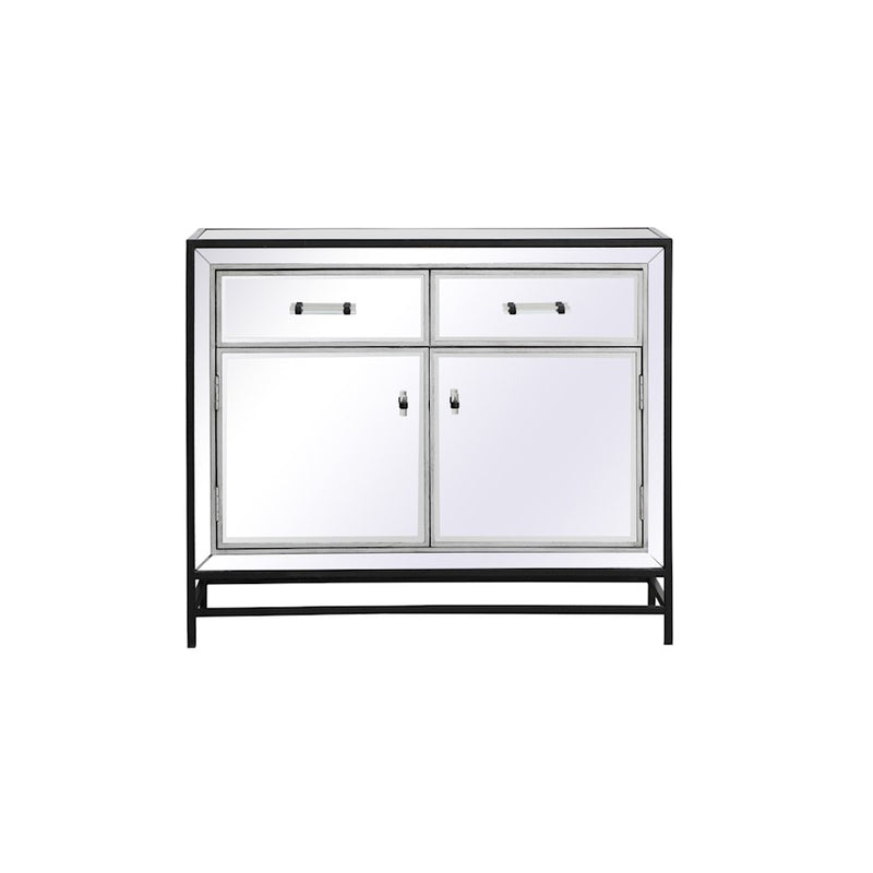 Elegant Decor James 38" Cabinets, Black