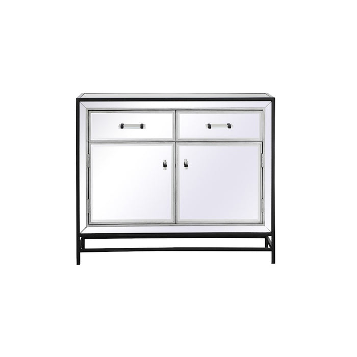 Elegant Decor James 38" Cabinets, Black