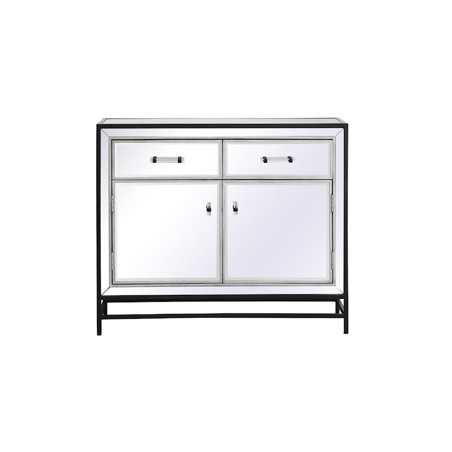Elegant Decor James 38" Cabinets, Black