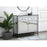 Elegant Decor James 38" Cabinets, Black
