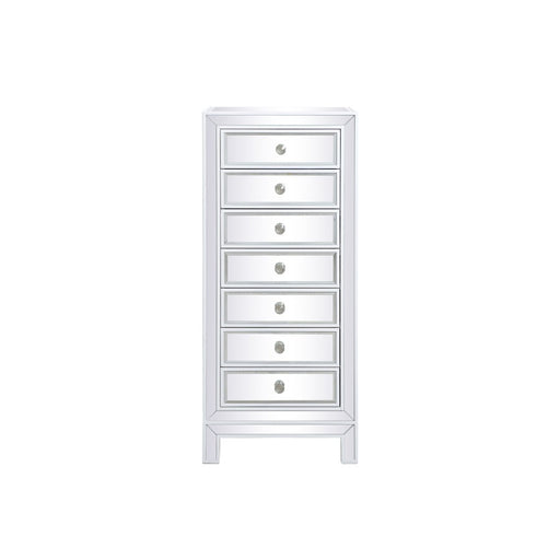 Elegant Decor Reflexion 18" Lingere Chests, White