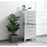 Elegant Decor Reflexion 18" Lingere Chests, White