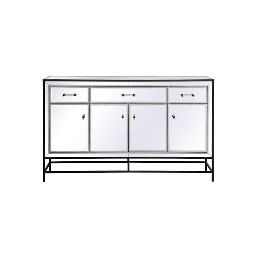 Elegant Decor James 60" Credenza, Black