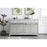 Elegant Decor Reflexion 60" Credenza, Antique Silver