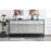 Elegant Decor James 72" Credenza, Black