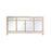 Elegant Decor Reflexion 72" Credenza, Gold