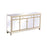 Elegant Decor Reflexion 72" Credenza, Gold