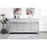 Elegant Decor Reflexion 72" Credenza, Antique Silver