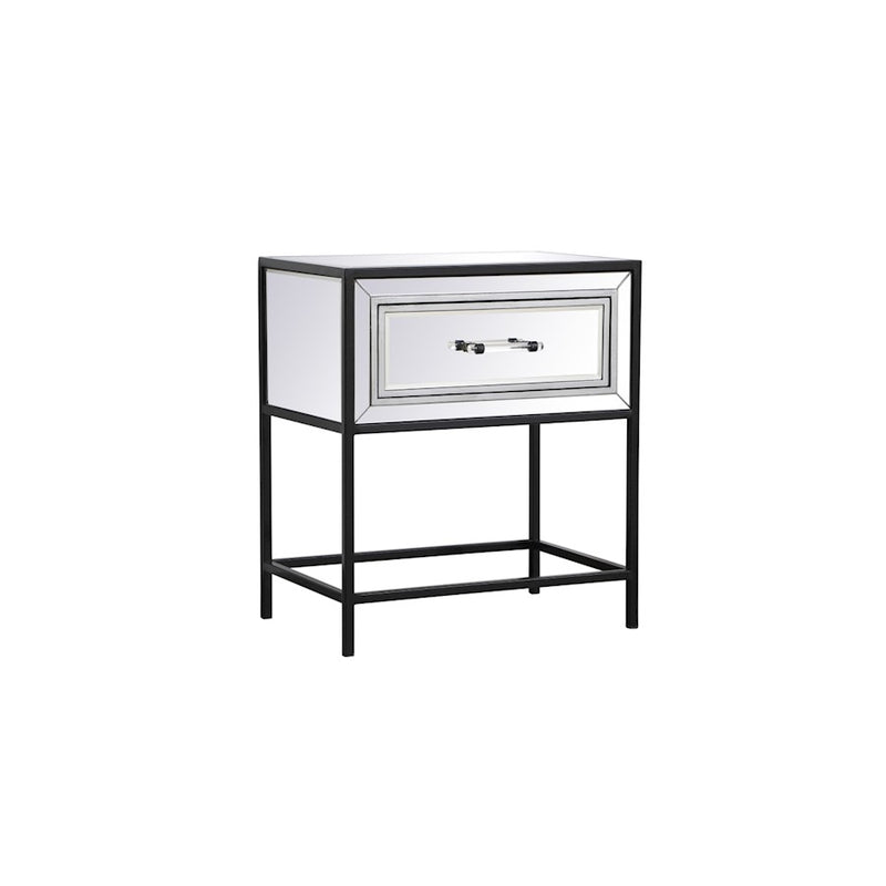 Elegant Decor 3015 Beau 21" End Tables, Black