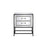 Elegant Decor Beau 21" End Tables, Black