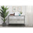 Elegant Decor Beau 48" End Tables, Black