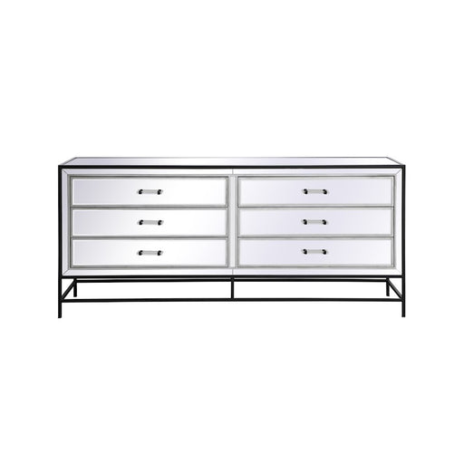 Elegant Decor James 72" Chests, Black