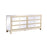 Elegant Decor Reflexion 72" Chests, Gold