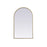 Elegant Decor Ayra Metal Frame Arch Mirror 22X36", Brass - MR1A2236BRS