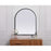 Elegant Decor Ayra Metal Frame Arch Mirror 24X30", Black